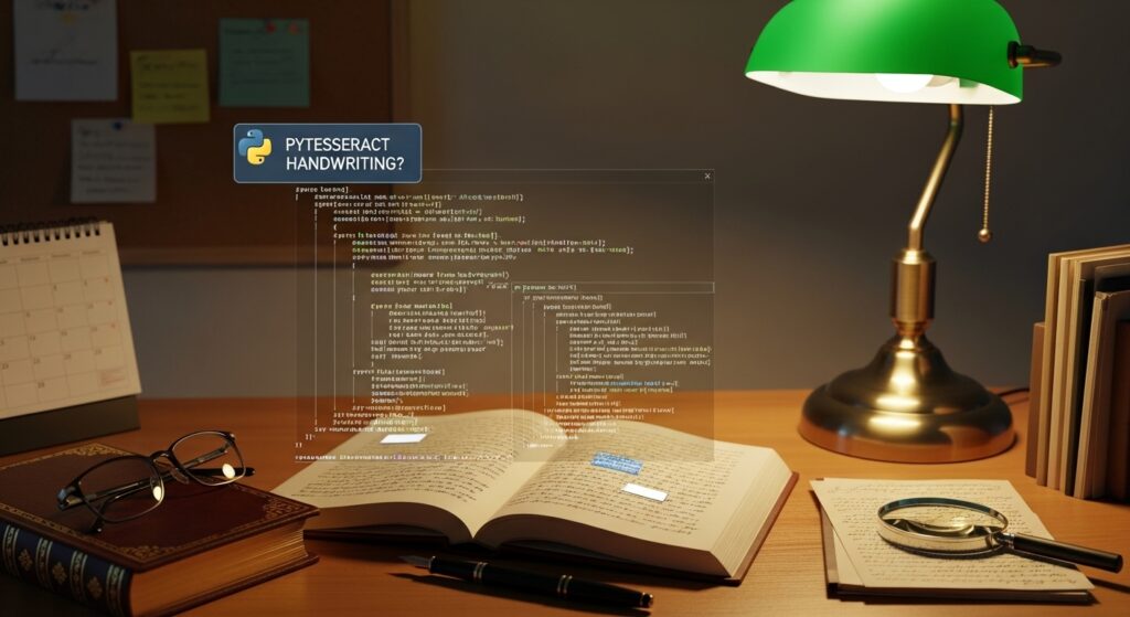 Can Pytesseract read handwriting?