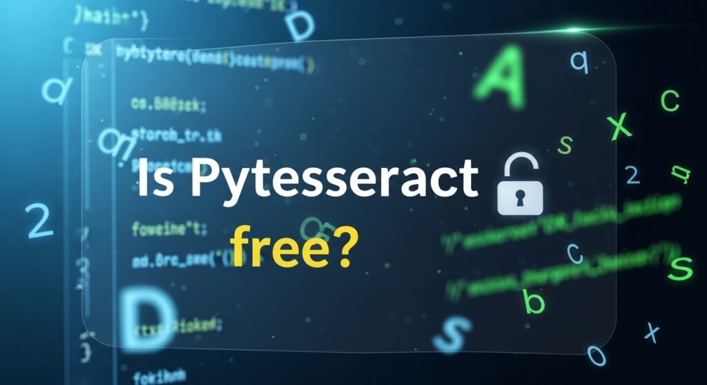 Is Pytesseract Free Licensing, Cost & Open-Source Use Guide